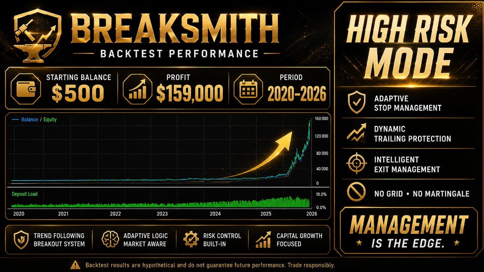 Capture d'écran #1 Breaksmith MT4