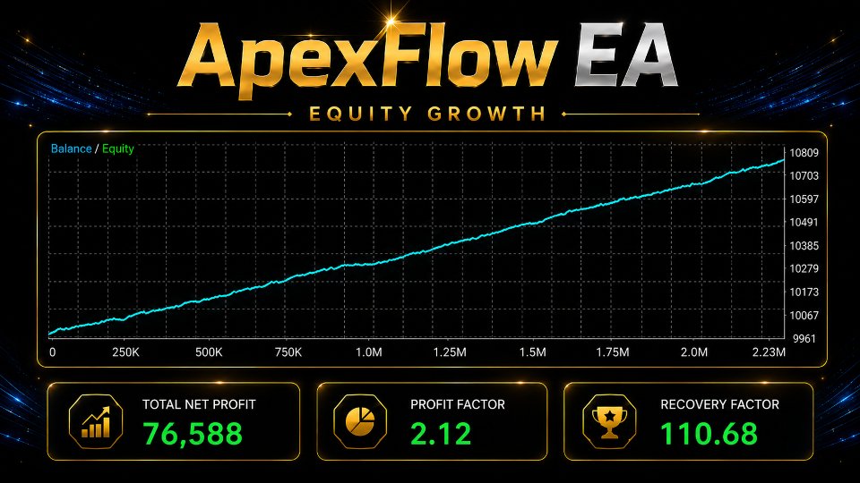 Ekran görüntüsü #2 ApexFlow Universal EA