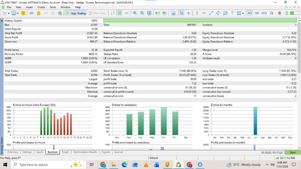 Screenshot #5 Straddle Scalper Pro