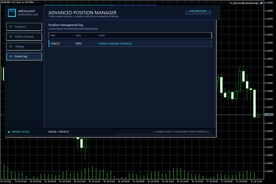 截图 #5 Advanced Position Manager