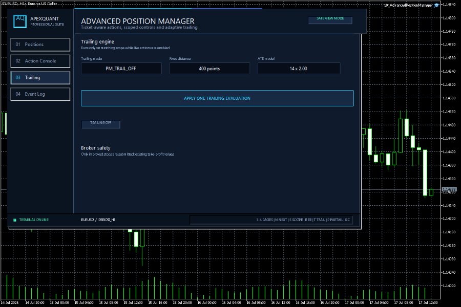 截图 #4 Advanced Position Manager