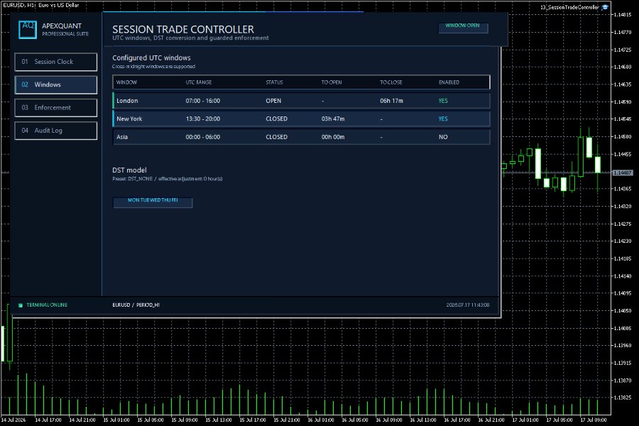 截图 #3 Session Trade Controller