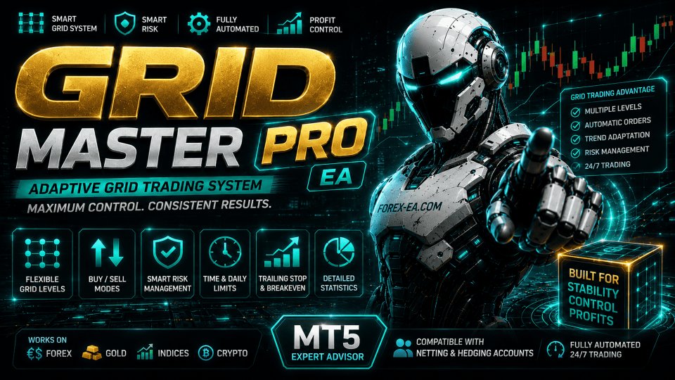 Captura de pantalla #1 Grid Master Pro EA