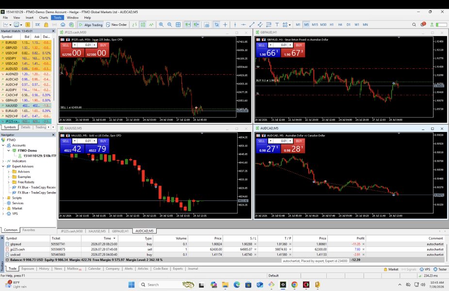 スクリーンショット #1 Basis Trader