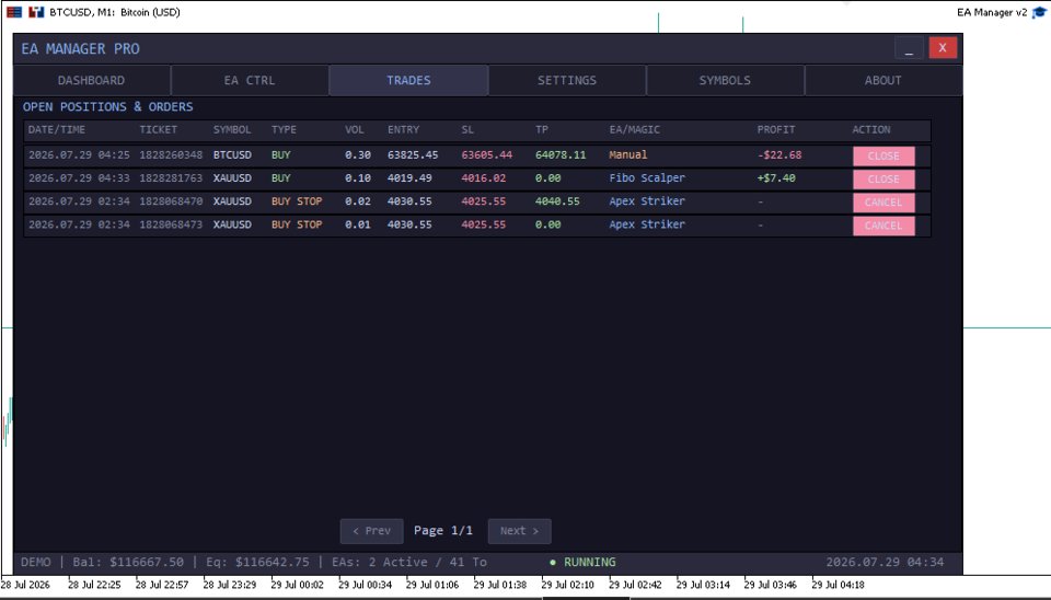 Screenshot #3 EAs Manager