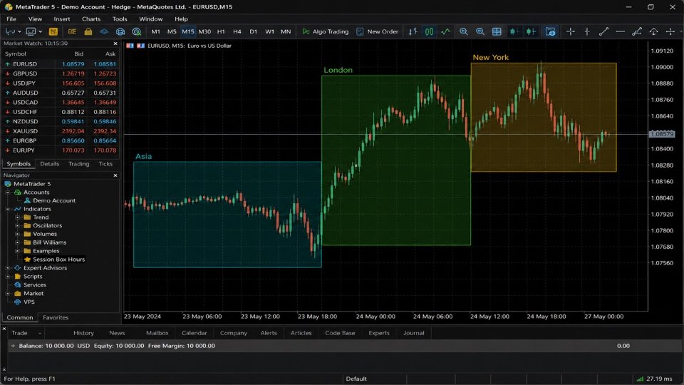 Screenshot #1 Session Box Hours