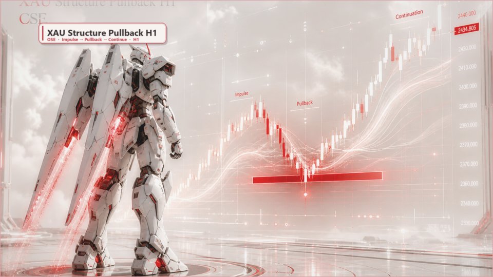 Снимок экрана #1 XAU Structure Pullback H1