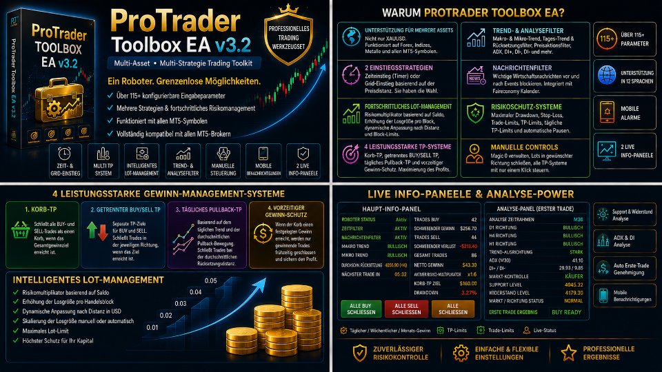 Screenshot #2 ProTrader Toolbox EA