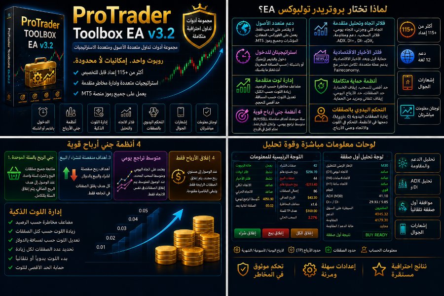 Screenshot #3 ProTrader Toolbox EA