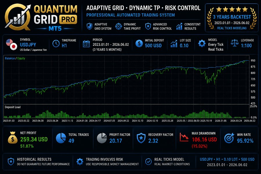 截图 #11 Quantum Grid Pro MT5