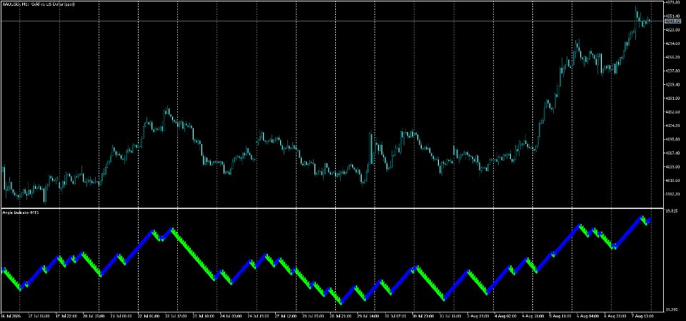 Screenshot #4 Angle Indicator MT5