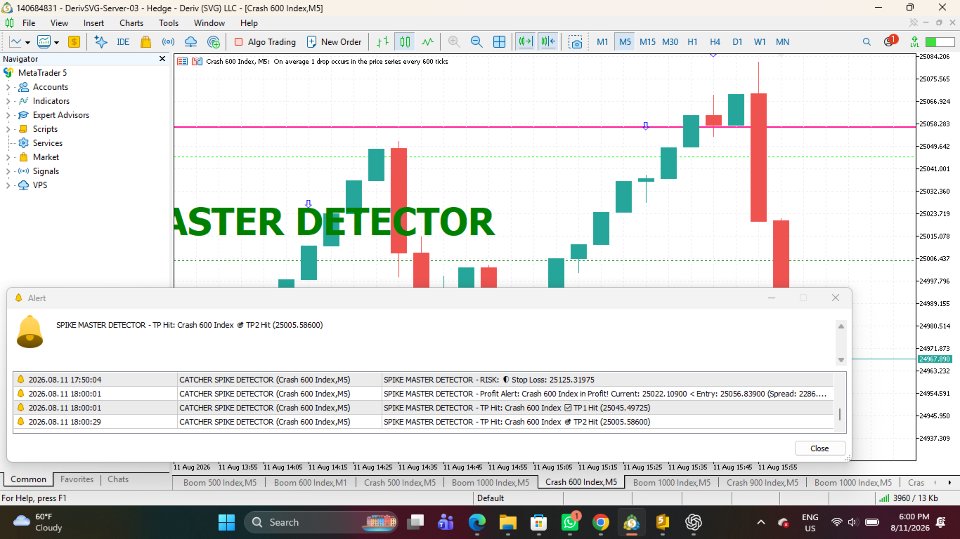 Capture d'écran #5 Spikemasterdetector