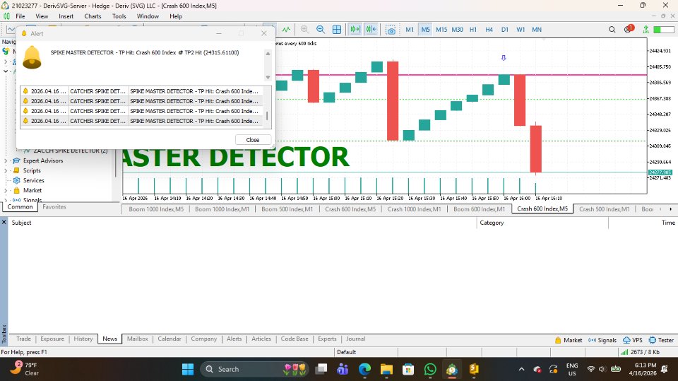 Capture d'écran #4 Spikemasterdetector