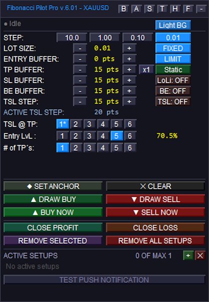 Screenshot #2 Fibonacci Pilot Pro