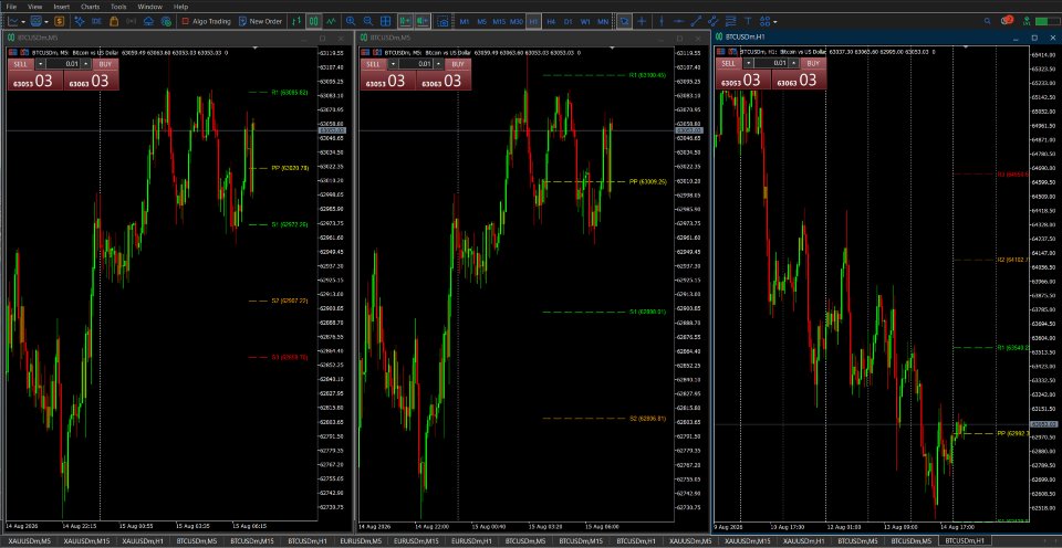 Captura de pantalla #5 Pivot Points with Multi Timeframes