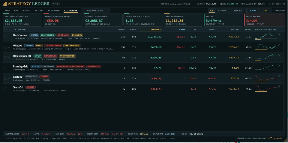 Снимок экрана #2 Strategy Ledger