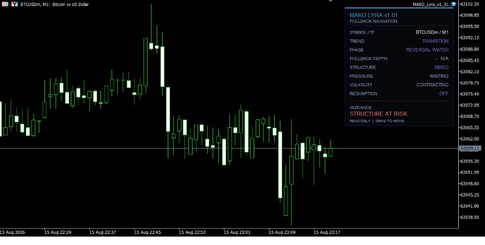 Screenshot #1 MAKO Lyra Pullback Navigation