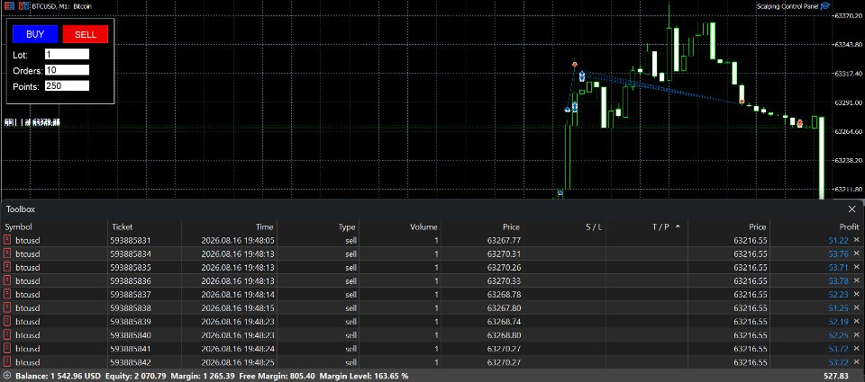 Capture d'écran #4 Scalping Control Panel