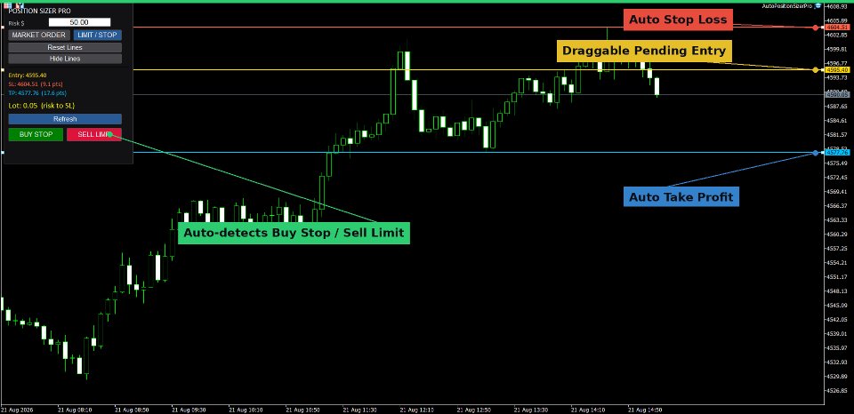Imagens #4 Auto Position Sizer Pro
