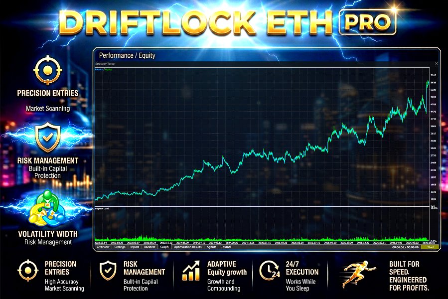 Screenshot #1 DriftLock ETH