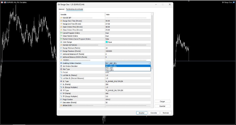 Screenshot #4 EA Range Osw MT5