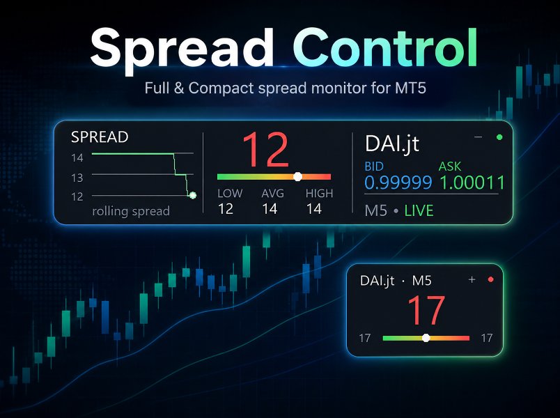 Imagens #1 Spread Control MT4
