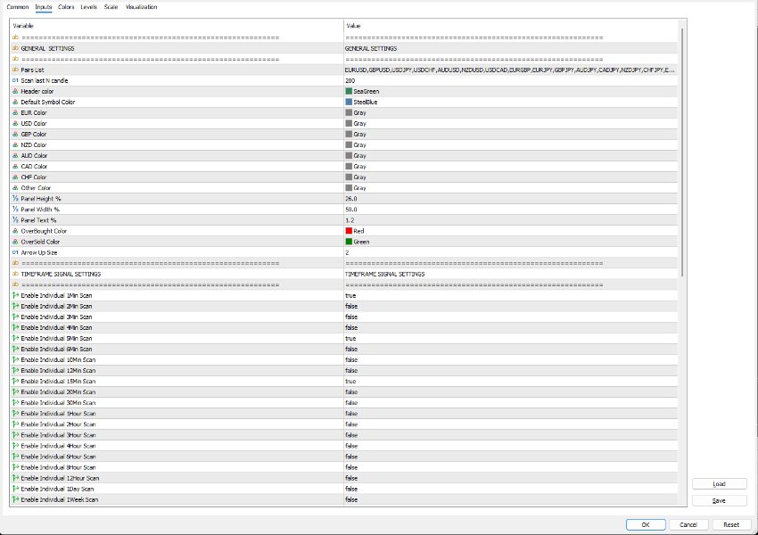 Screenshot #4 CandleStick Patterns Multicurrency Scanner MT5