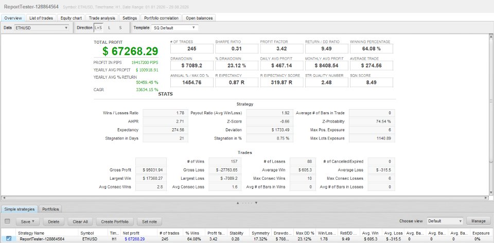 스크린샷 #2 Aether Quant