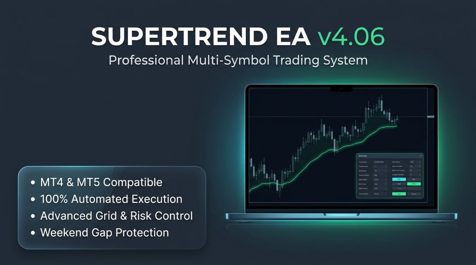 Снимок экрана #1 SuperTrend EA MT5 Version