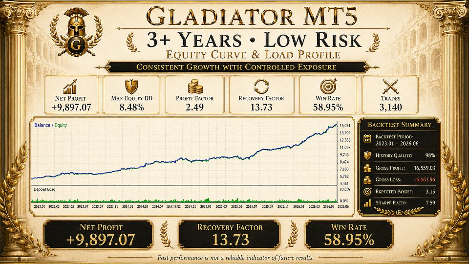 스크린샷 #3 Gladiator MT5