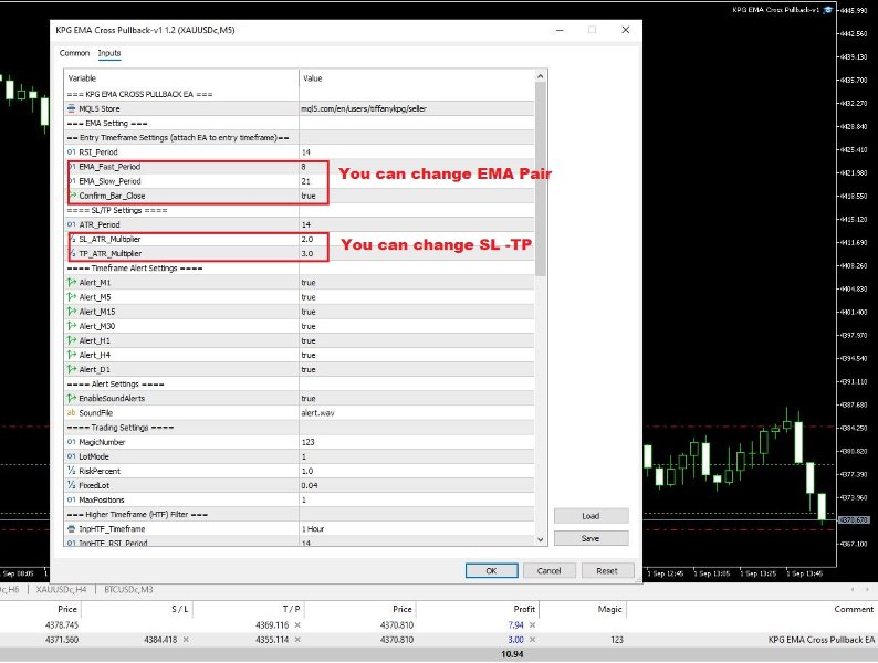 스크린샷 #2 KPG Ema Cross Pullback