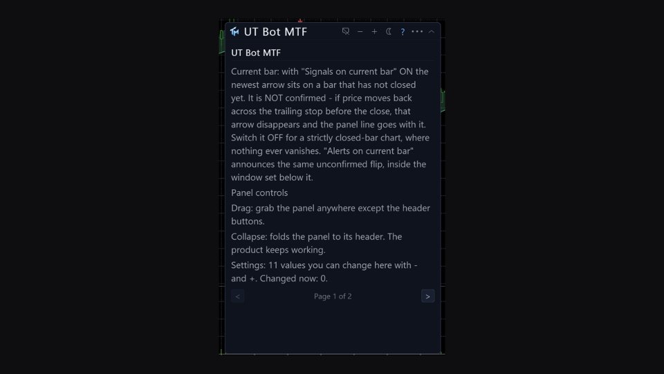 스크린샷 #9 UT Bot MTF
