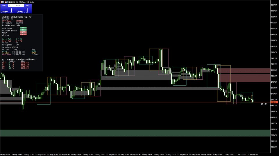 Screenshot #5 ZYRON Structure