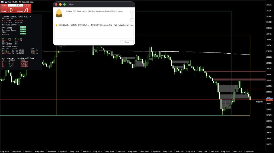 Screenshot #8 ZYRON Structure