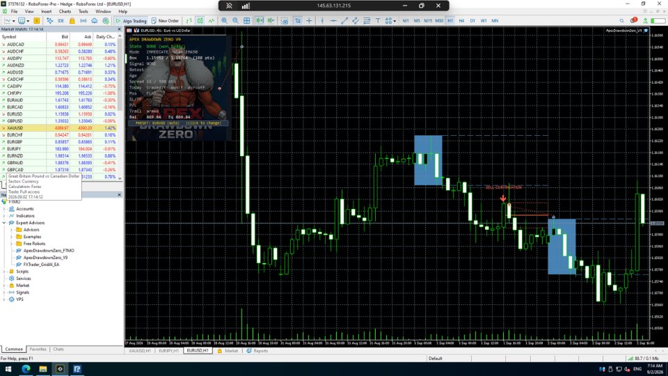 スクリーンショット #1 Apex Drawdown Zero