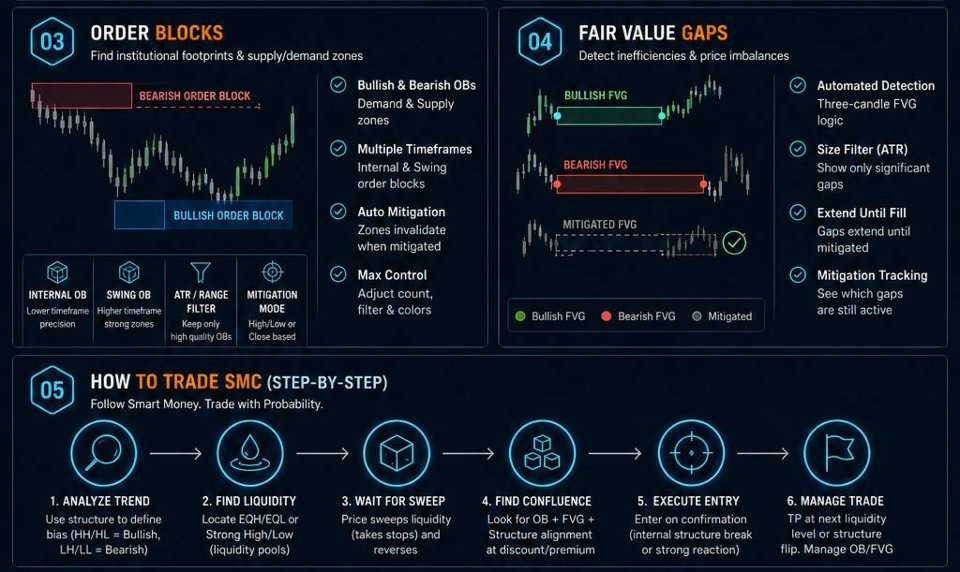 Снимок экрана #2 SMC Advanced Indicator