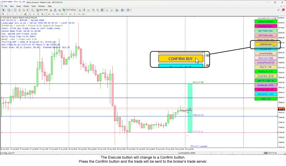 截图 #4 LineTrader Pro