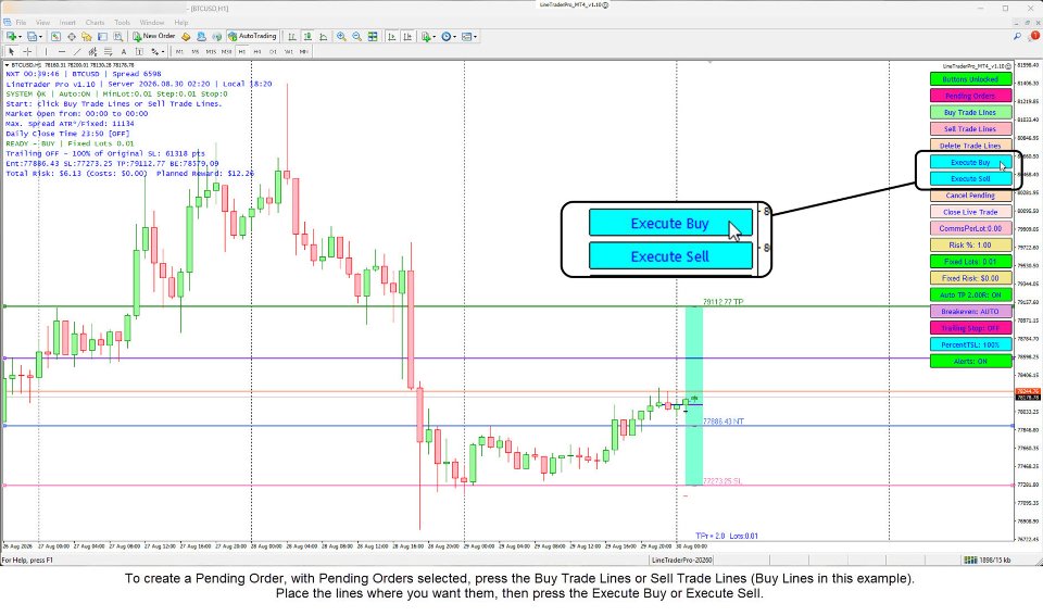 截图 #3 LineTrader Pro