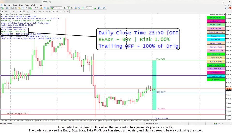截图 #2 LineTrader Pro