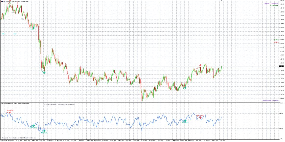 Capture d'écran #2 RSI Divergence Indicator Automatic