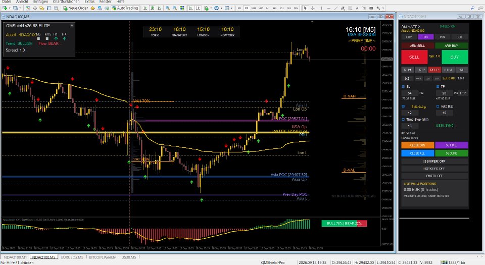 Screenshot #1 Quant Shield Quant Order flow