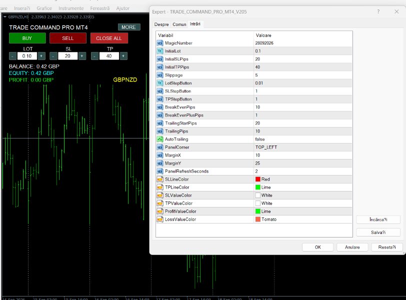Снимок экрана #4 Trade Command PRO MT4