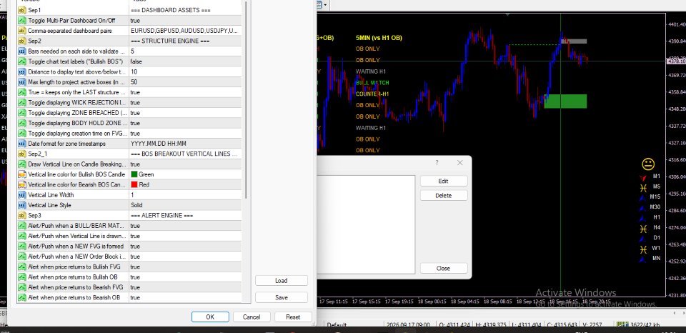 Captura de pantalla #9 SMCCheatCode Dashborad Trading System