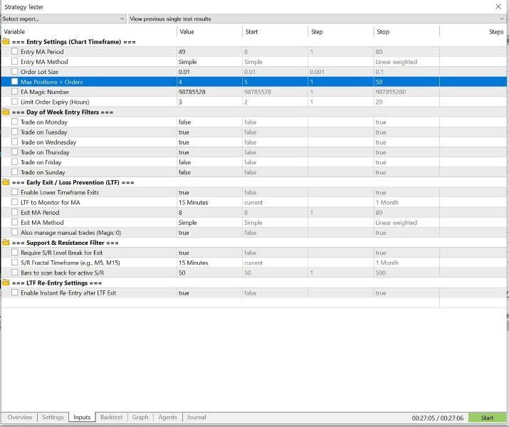 Screenshot #3 Apex Pullback EA