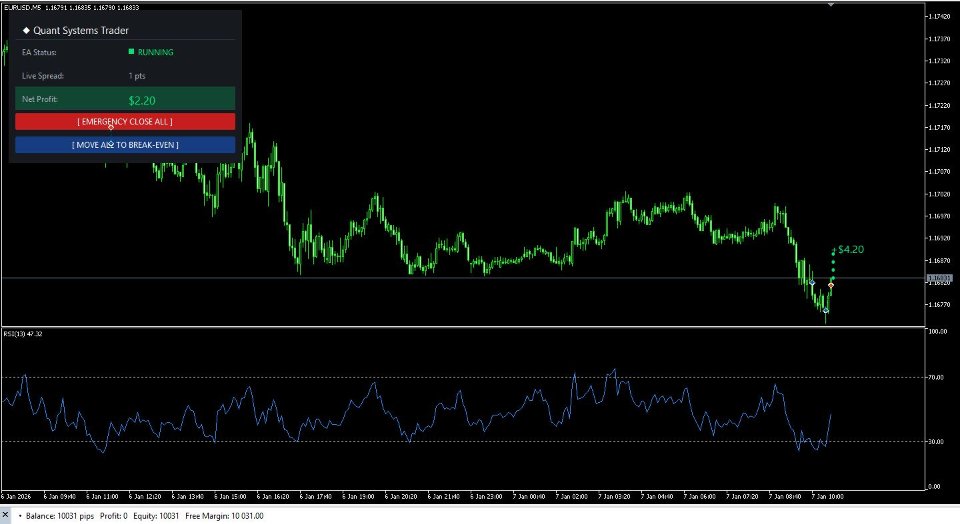 Screenshot #2 Quant Systems Trader