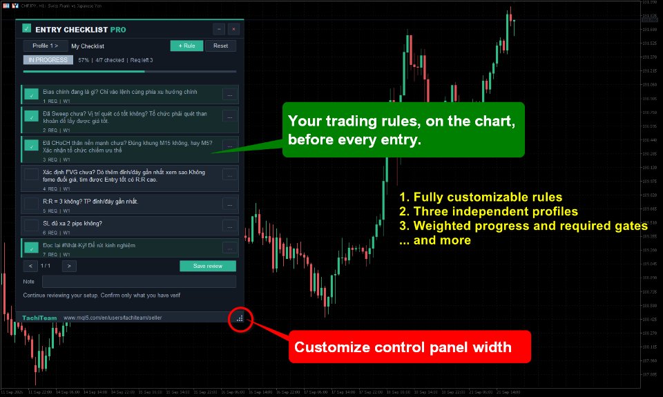 Ekran görüntüsü #2 Entry Checklist Pro