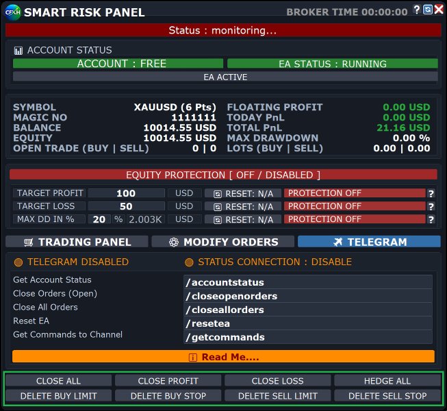 Screenshot #4 Smark Risk Panel EA