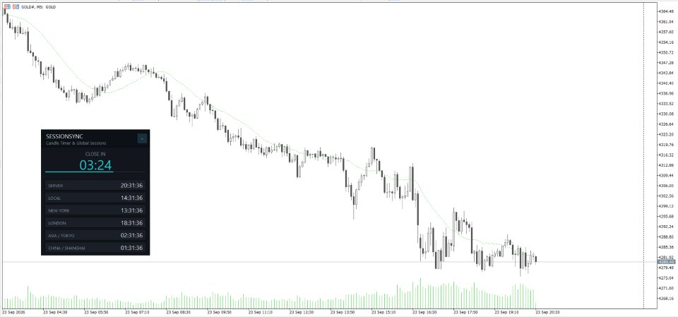 截图 #1 Sync Session and Candle Timer