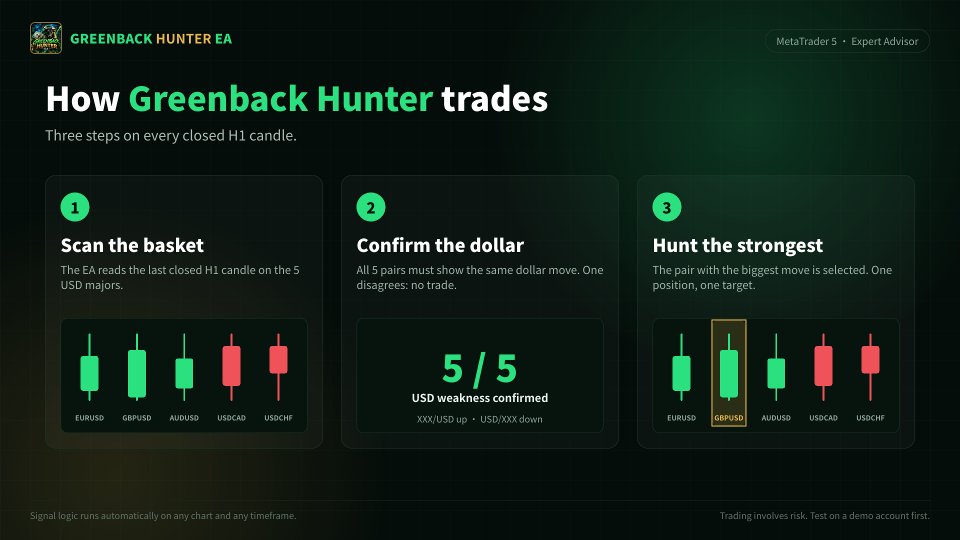 스크린샷 #3 Greenback Hunter EA