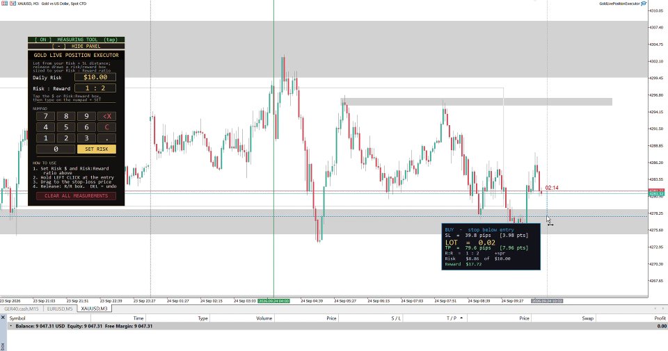 Screenshot #5 Gold Live Position Executor